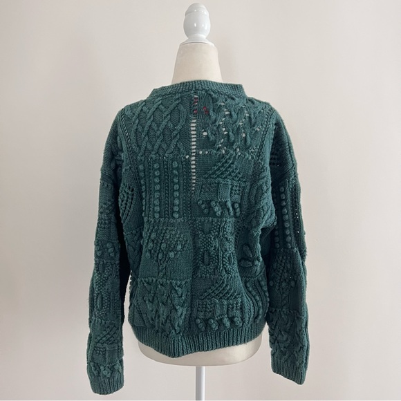 Sold @ebay Vintage Cape Isle Knitters Knitted by hand Cardigan Sweater - Picture 2 of 8